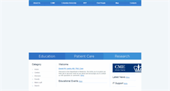 Desktop Screenshot of columbiamedicine.org